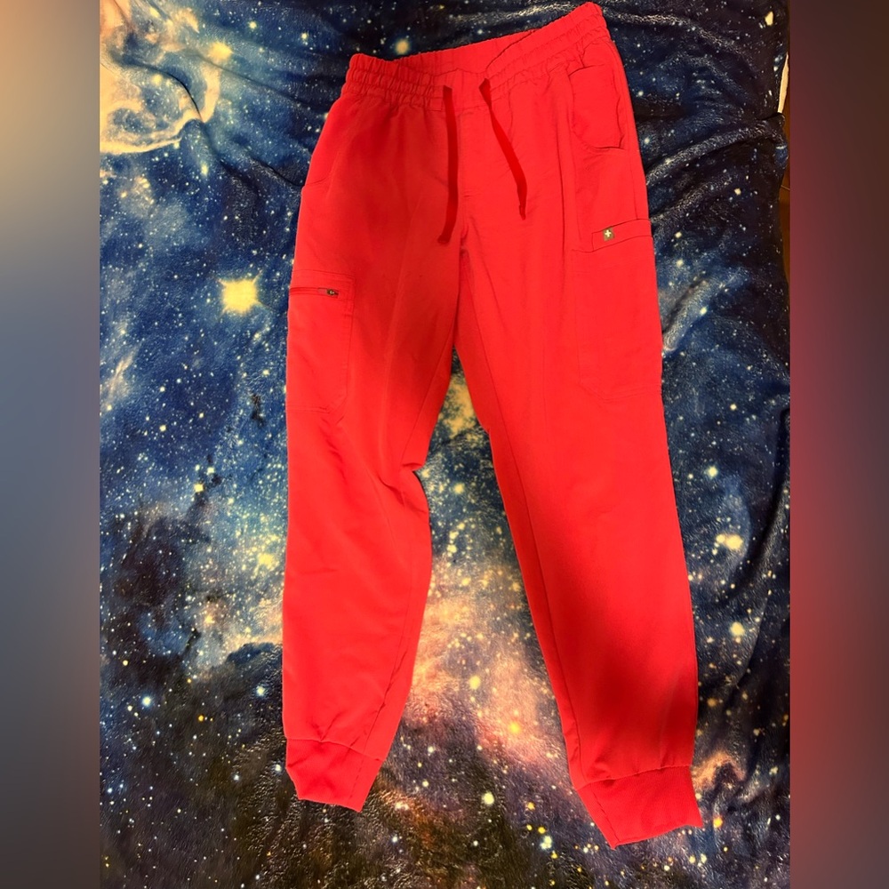 Figs Hot Pink Scrub Pants 🏥